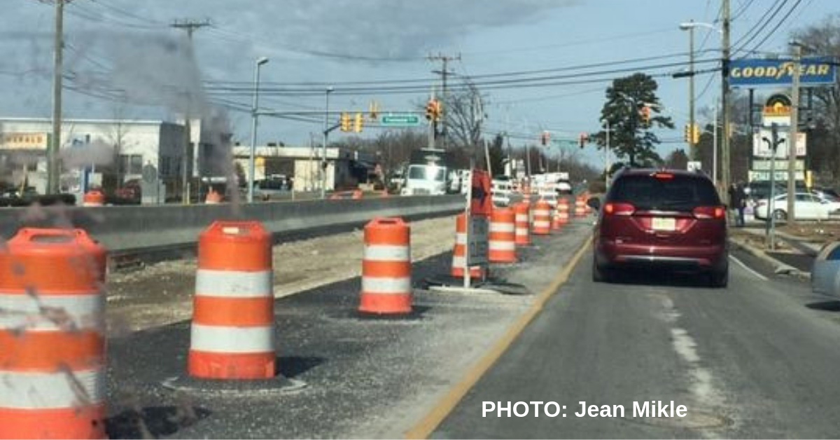 Toms River Rt 166 Consruction